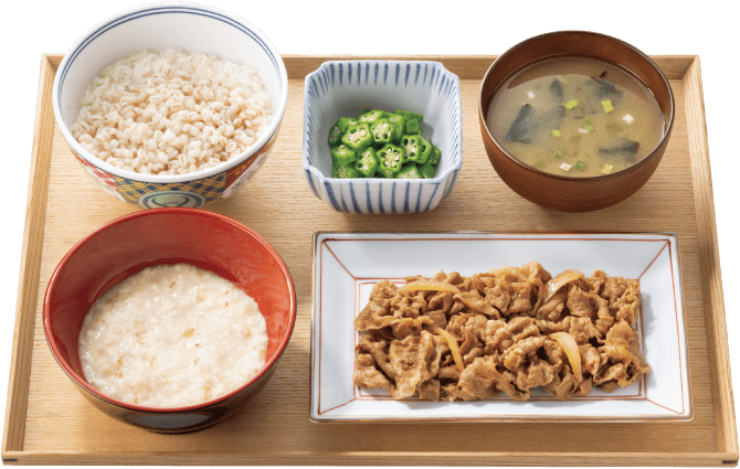 麦とろ牛