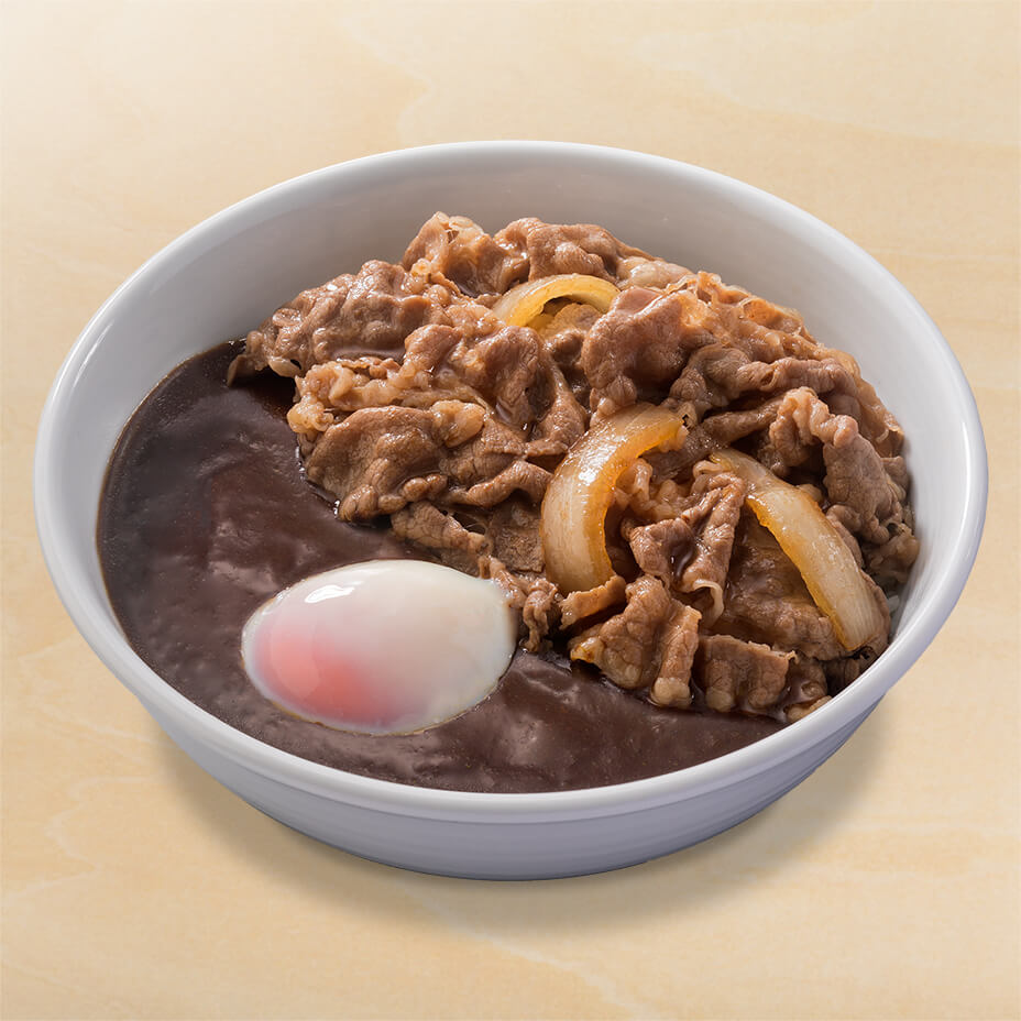 牛×半熟玉子黒カレー