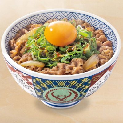 ねぎ玉牛丼