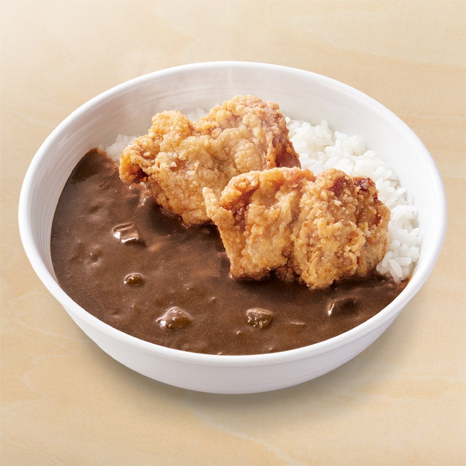から揚げカレー