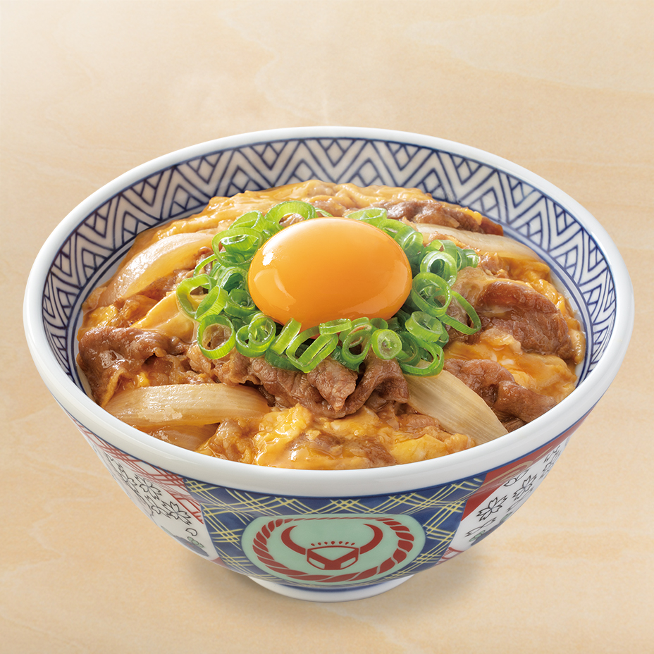 月見牛とじ丼（テイクアウト・玉子）