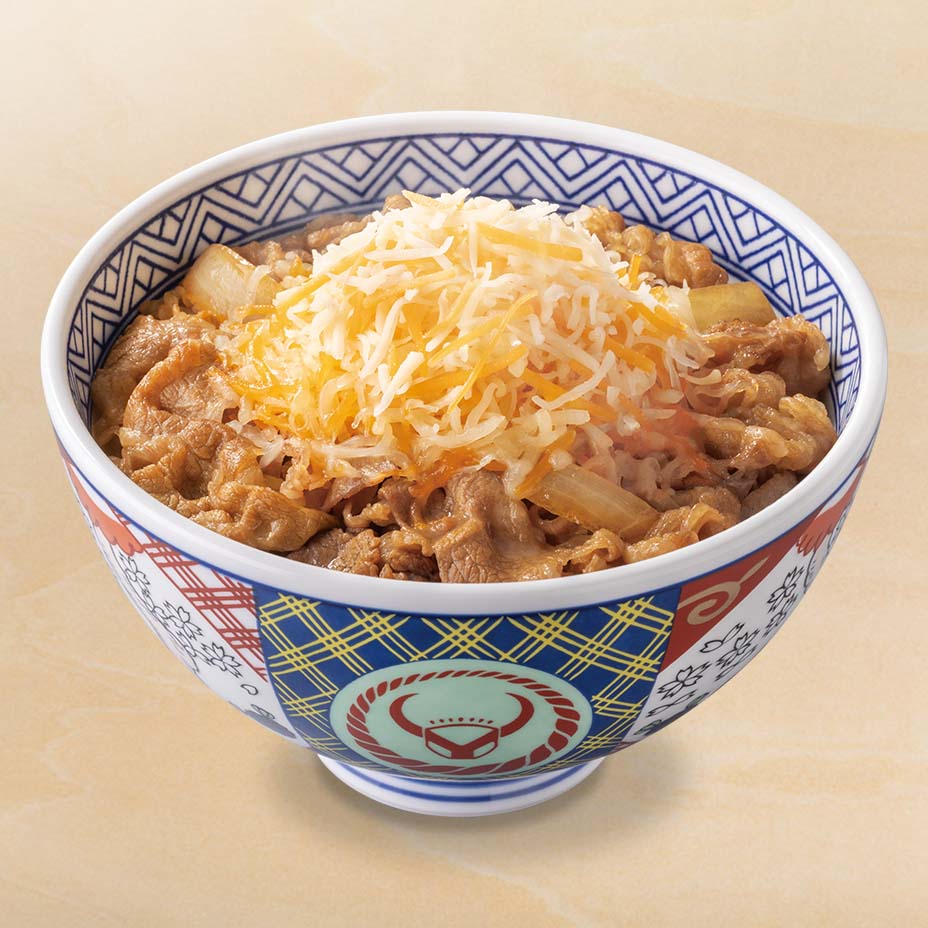 チーズ牛丼