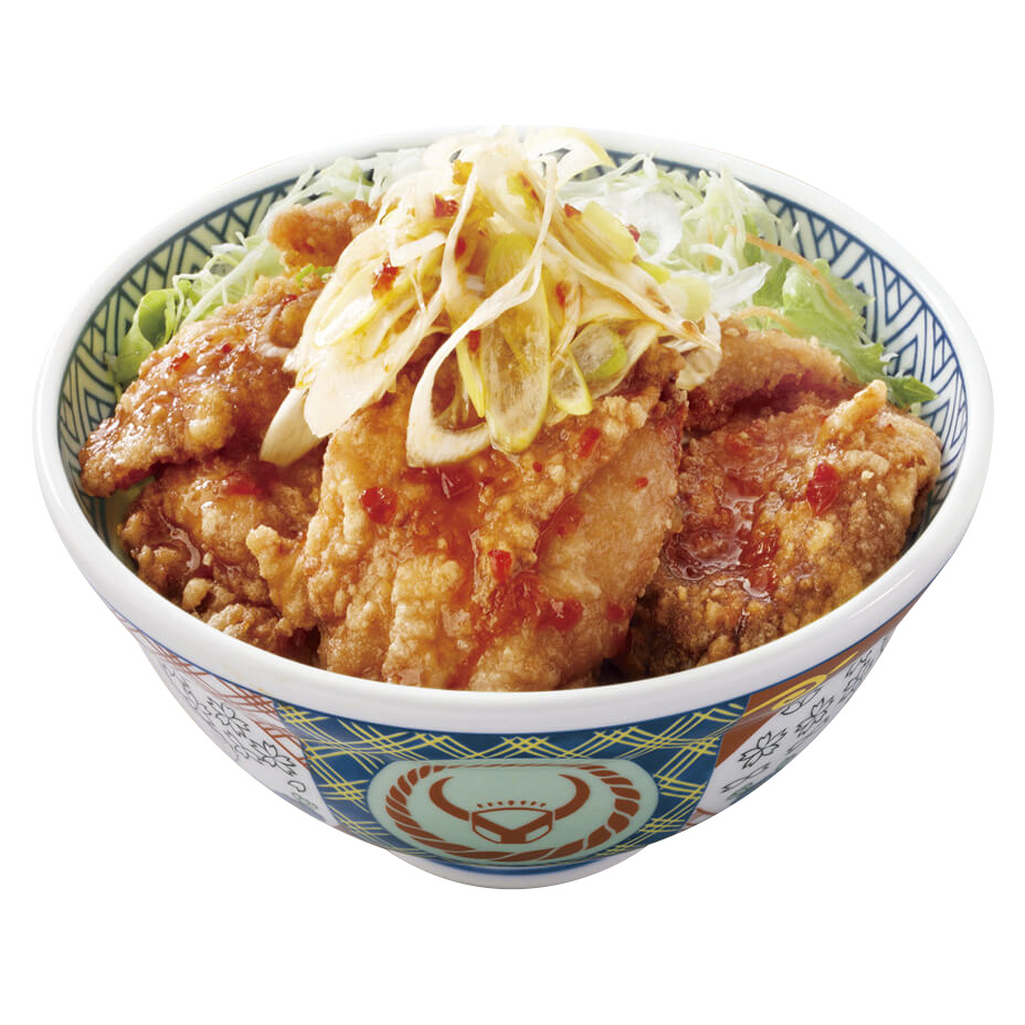 油淋鶏から揚げ丼