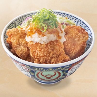 鬼おろしポン酢から揚げ丼