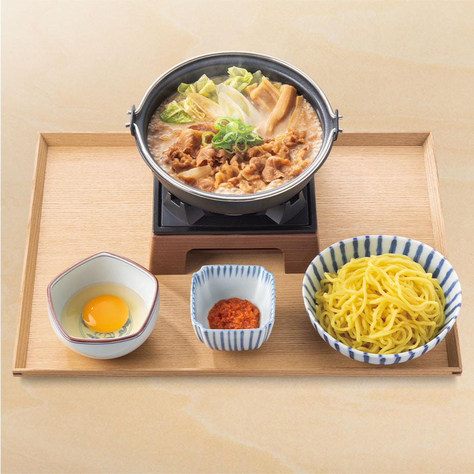 牛肉玉ラーメン鍋(とんこつ/単品)