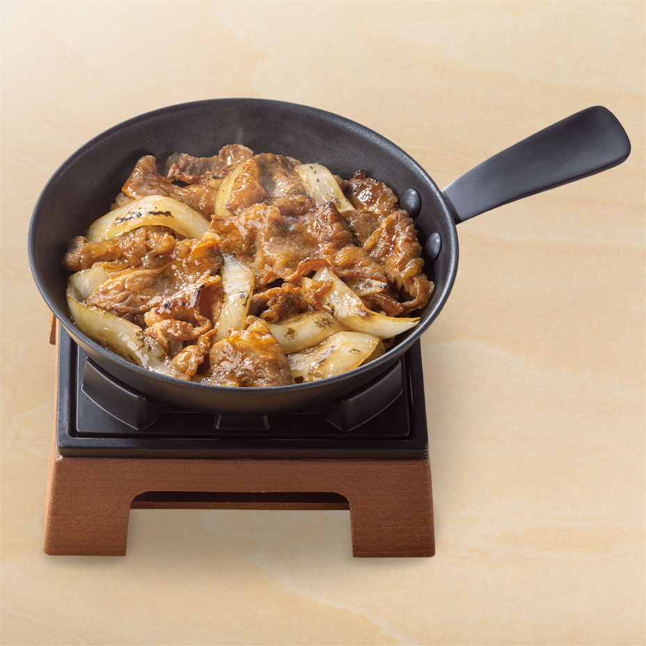 牛鉄板焼肉皿